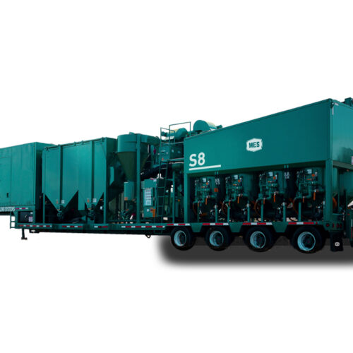 8 Man ARS Unit Steel Grit Recycling Machine for Rent