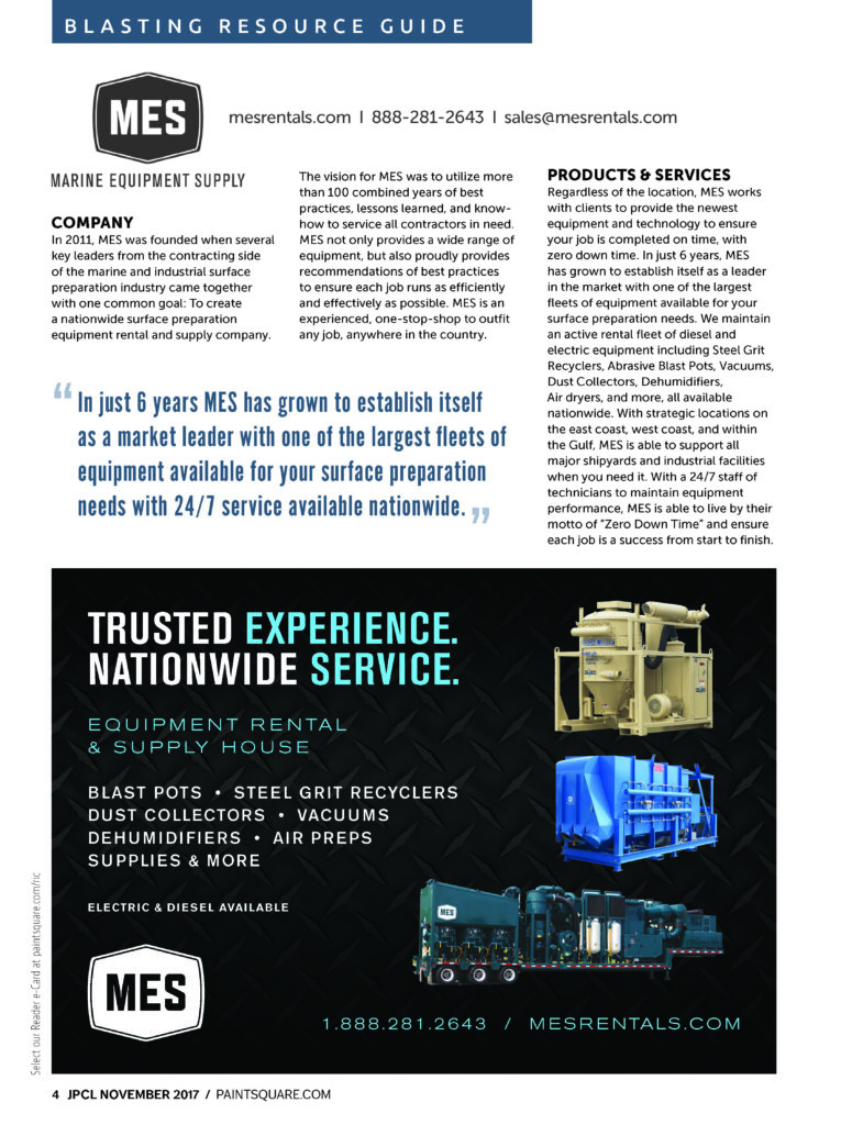 Company Profile Article - MES Industrial Supplies & Equipment