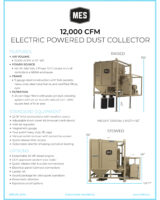 12,000 CFM ELECTRIC POWERED DUST COLLECTOR