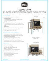 12,000 CFM ELECTRIC POWERED DUST COLLECTOR 1