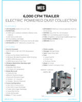 6000 CMF TRAILER DUST COLLECTOR