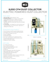 6000 CMF ELECTRIC DUST COLLECTOR