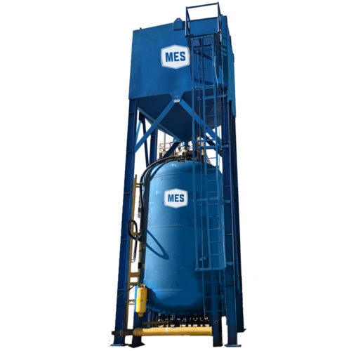 Abrasive Blasting Silo and Hopper - MES Industrial Supplies & Equipment